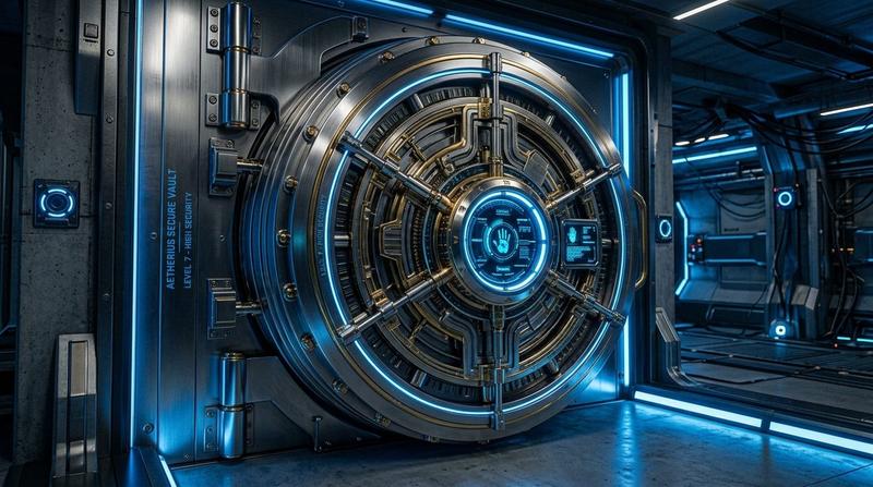 Sentinel Bank High Tech Security Vault